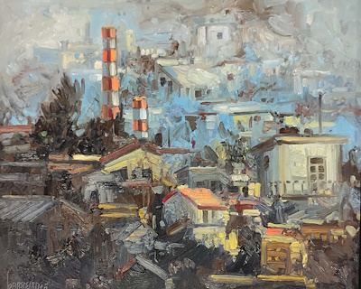 Javıer Barreıro imzalı tablo — Yağlı Boya, 40×50 cm, 8.000 TL müzayede satışı