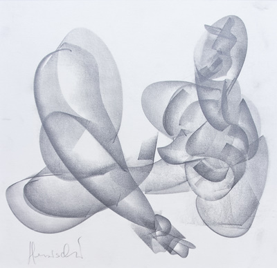 Ali Herischi imzalı tablo — 25×25 cm, 1.750 TL müzayede satışı