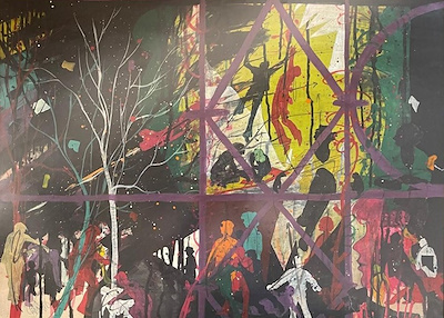 Nihat Kahraman imzalı tablo — Yağlı Boya, 50×70 cm, 10.000 TL müzayede satışı