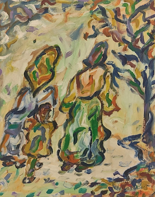 Nurhayat Altunçoğlu imzalı tablo — Yağlı Boya, 29×23 cm, 1.250 TL müzayede satışı