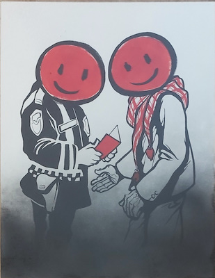 Alper Yahya imzalı tablo — Akrilik Boya, 70×50 cm, 20.000 TL müzayede satışı