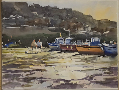Yusuf Kemal Çankaya imzalı tablo — Sulu Boya, 26×33 cm, 2.750 TL müzayede satışı
