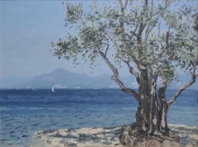 Erol Deran imzalı tablo — 30×40 cm, 4.750 TL müzayede satışı