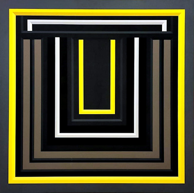 Metin Özgör imzalı tablo — 90×90 cm, 2.850 TL müzayede satışı