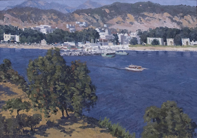 Erol Deran imzalı tablo — 46×65 cm, 7.000 TL müzayede satışı