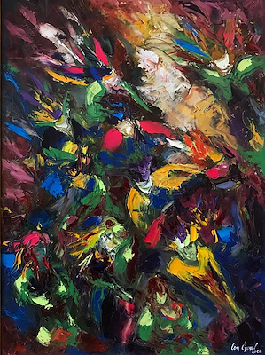 Cem Ozerol imzalı tablo — 80×60 cm, 2.000 TL müzayede satışı