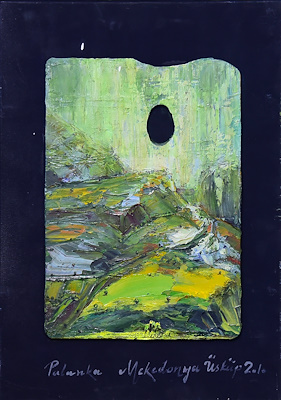 Tolga Boztoprak imzalı tablo — 50×35 cm, 3.500 TL müzayede satışı