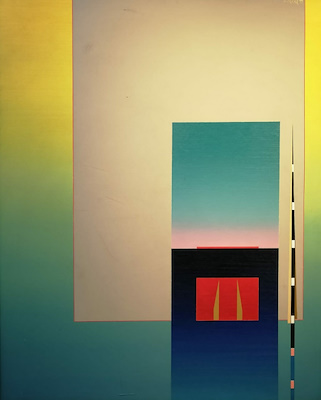 İsmail Ateş imzalı tablo — 150×200 cm, 4.000 TL müzayede satışı