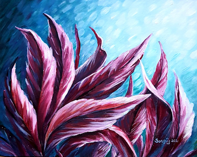 Songül Ketizmen imzalı tablo — Akrilik Boya, 40×50 cm, 600 TL müzayede satışı