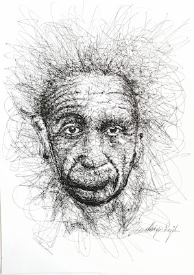 Hüseyin Ergil imzalı tablo — 35×50 cm, 600 TL müzayede satışı