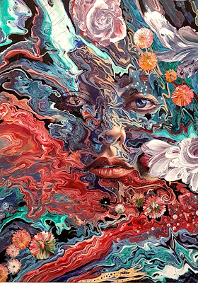 Hosnieh Roomi imzalı tablo — Akrilik Boya, 50×70 cm, 4.200 TL müzayede satışı
