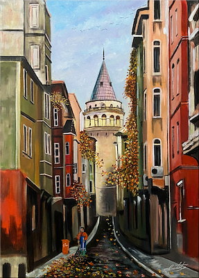 Cevdet Tarakçı imzalı tablo — Yağlı Boya, 50×70 cm, 600 TL müzayede satışı