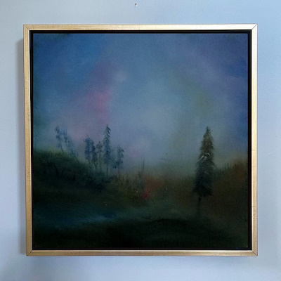 Ömer Baydemir imzalı tablo — Yağlı Boya, 25×25 cm, 650 TL müzayede satışı