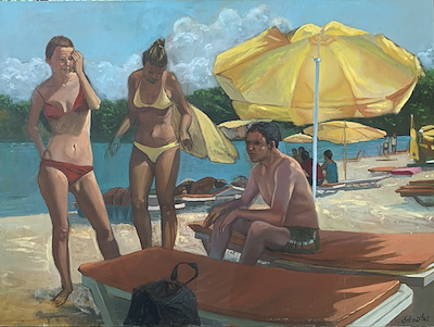 Suat Karatas imzalı tablo — Yağlı Boya, 90×67 cm, 7.500 TL müzayede satışı