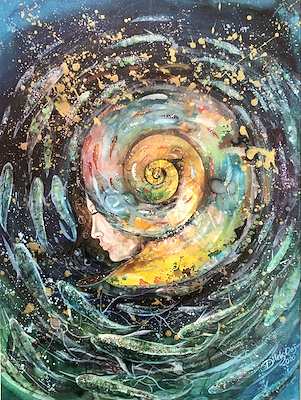 Dilek Doğan imzalı tablo — Akrilik Boya, 45×60 cm, 4.500 TL müzayede satışı