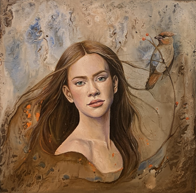 Nurgül Başkılıç imzalı tablo — Yağlı Boya, 33×35 cm, 3.000 TL müzayede satışı