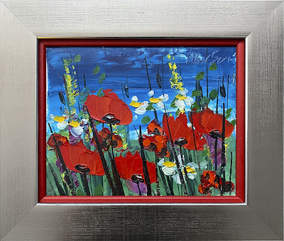 İlker Sarı imzalı tablo — Yağlı Boya, 25×20 cm, 700 TL müzayede satışı