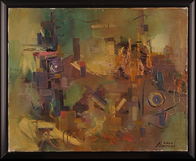 Mamed imzalı tablo — Yağlı Boya, 50×40 cm, 2.000 TL müzayede satışı