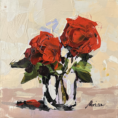 Miri imzalı tablo — Yağlı Boya, 30×30 cm, 500 TL müzayede satışı