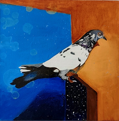Selçuk Oyluçtarhan imzalı tablo — Yağlı Boya, 30×30 cm, 4.000 TL müzayede satışı