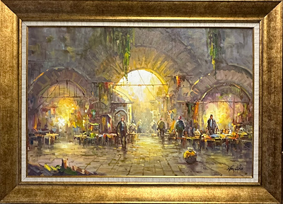 İrfan Çiftçi imzalı tablo — Yağlı Boya, 60×90 cm, 16.000 TL müzayede satışı
