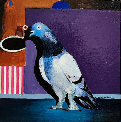 Selçuk Oyluçtarhan imzalı tablo — Yağlı Boya, 30×30 cm, 4.000 TL müzayede satışı