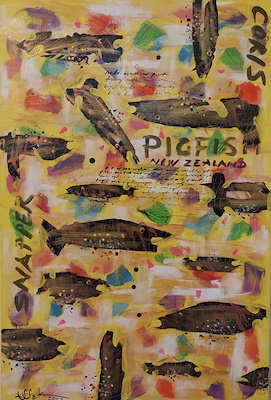 Şenol Sak imzalı tablo — Yağlı Boya, 90×60 cm, 6.000 TL müzayede satışı