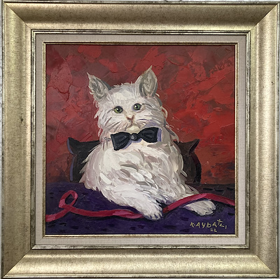 Kayhan Aybatlı imzalı tablo — Yağlı Boya, 50×50 cm, 5.000 TL müzayede satışı