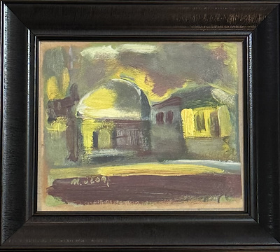 Mesut Oldaş imzalı tablo — Yağlı Boya, 16×20 cm, 3.500 TL müzayede satışı