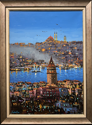 Serdar Kar imzalı tablo — Akrilik Boya, 50×70 cm, 2.000 TL müzayede satışı
