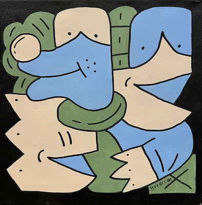 Yaşar Can imzalı tablo — Akrilik Boya, 30×30 cm, 1.250 TL müzayede satışı