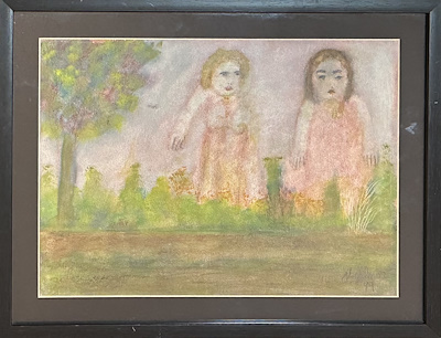 Nazmi Yılmaz imzalı tablo — Karışık Teknik, 25×35 cm, 3.500 TL müzayede satışı