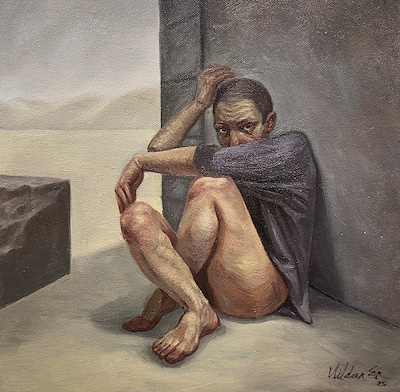 Vildan Er imzalı tablo — Yağlı Boya, 30×30 cm, 3.050 TL müzayede satışı