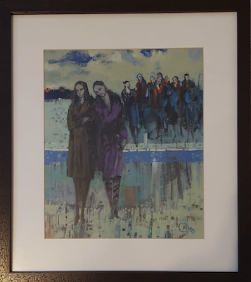 Orhan Zafer imzalı tablo — Yağlı Boya, 30×25 cm, 4.500 TL müzayede satışı