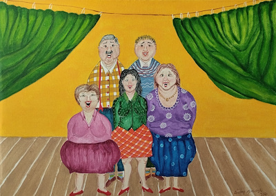 Gülay Işıklıoğlu imzalı tablo — Akrilik Boya, 50×70 cm, 2.000 TL müzayede satışı