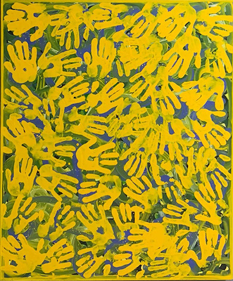 Remzi Karabulut imzalı tablo — Akrilik Boya, 100×120 cm, 12.000 TL müzayede satışı