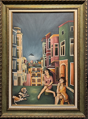 Günsel Selimoğlu imzalı tablo — Yağlı Boya, 60×40 cm, 10.000 TL müzayede satışı