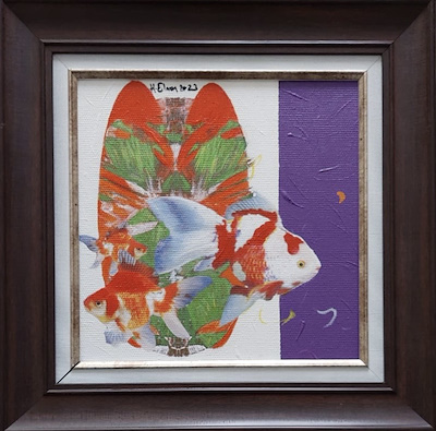 Hüseyin Elmas imzalı tablo — Yağlı Boya, 25×25 cm, 3.550 TL müzayede satışı