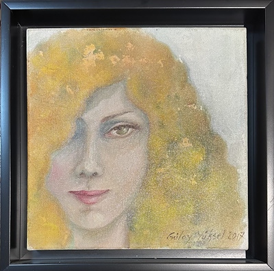Gülay Yüksel imzalı tablo — Yağlı Boya, 25×25 cm, 5.500 TL müzayede satışı