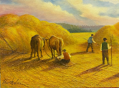 Murat Halıcı imzalı tablo — Yağlı Boya, 30×40 cm, 5.000 TL müzayede satışı