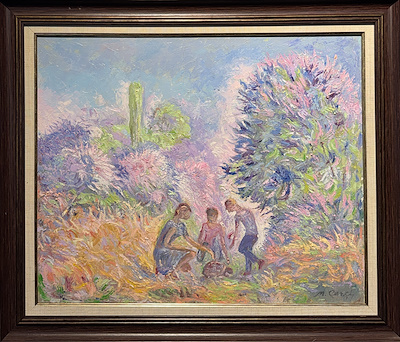 Mehmet Çerçi imzalı tablo — Yağlı Boya, 45×55 cm, 4.000 TL müzayede satışı