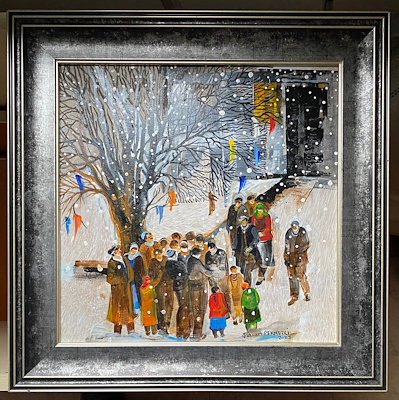 Şükran Pekmezci imzalı tablo — Yağlı Boya, 30×30 cm, 22.000 TL müzayede satışı