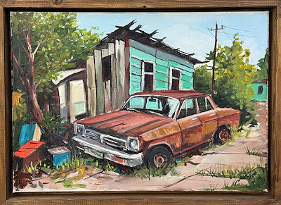 Metin Mankaloğlu imzalı tablo — Akrilik Boya, 35×50 cm, 4.000 TL müzayede satışı