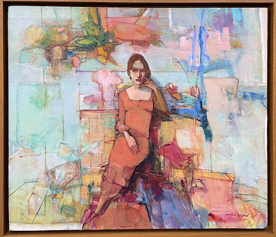 Mahir Güven imzalı tablo — Yağlı Boya, 60×70 cm, 100.000 TL müzayede satışı