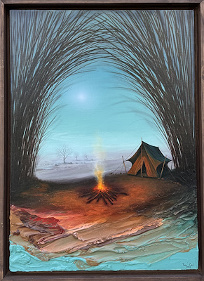 Yasin Canlı imzalı tablo — Yağlı Boya, 70×50 cm, 22.000 TL müzayede satışı