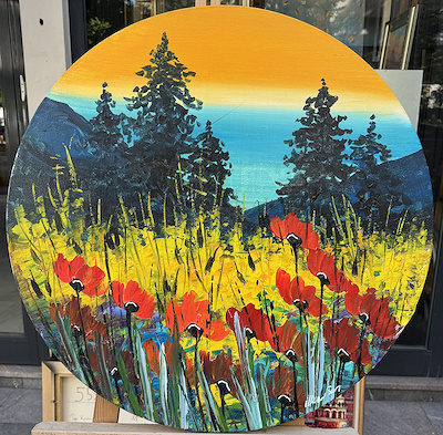 İlker Sarı imzalı tablo — Yağlı Boya, 7.500 TL müzayede satışı