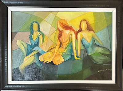 Eflatun Lale Şen imzalı tablo — Yağlı Boya, 35×50 cm, 5.500 TL müzayede satışı