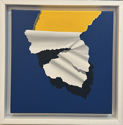 Erkan Koraltürk imzalı tablo — Akrilik Boya, 30×30 cm, 3.750 TL müzayede satışı