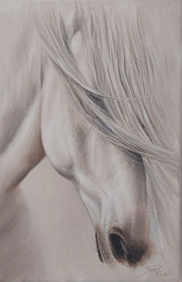 Dora Aydın imzalı tablo — Yağlı Boya, 29×19 cm, 1.500 TL müzayede satışı