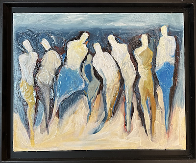Gönül Aydın imzalı tablo — Yağlı Boya, 40×50 cm, 6.000 TL müzayede satışı